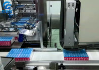 60pcs / Min الصيدلانية آلات التعبئة العمودية 0.65Kw آلة وسم الصندوق